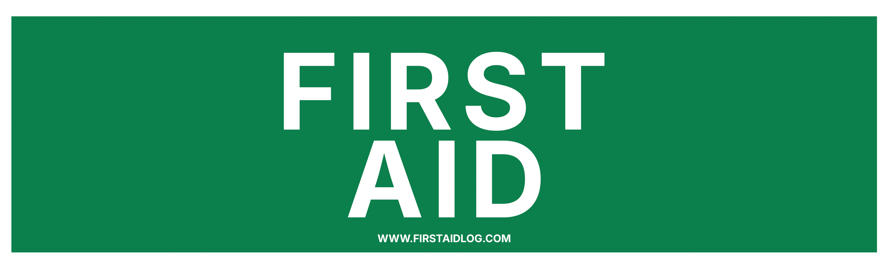 First Aid Centre sign